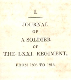 A soldier of the 71st