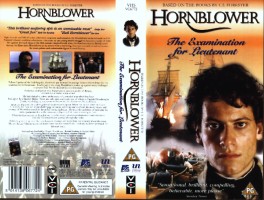 "Hornblower: The Examination for Lieutenant" UK release (VCI). Image used without permission.